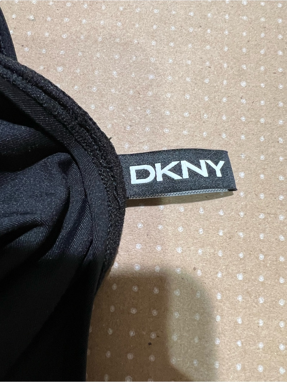 NWT DKNY Black Women’s One-Piece Swimsuit size L - Picture 6 of 12
